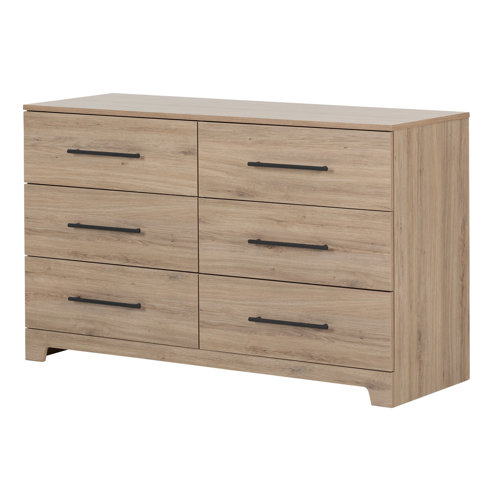 Novogratz Kelly 6 Drawer Double Dresser Wayfair Canada